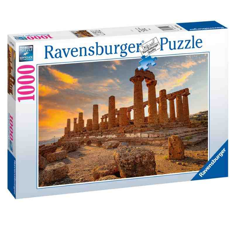 VALLEY OF THE TEMPLE AGRIGENTO 1000 pcs. Puzzle Ravensburger 1232